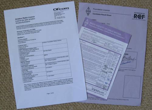 Amateur Radio Licences Amateur Radio Licences