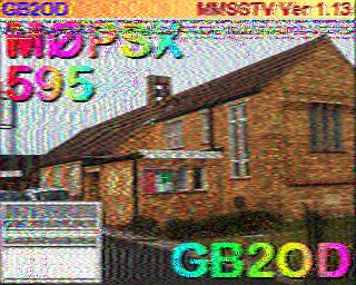 SSTV Image from GB2OD - Feb 2015