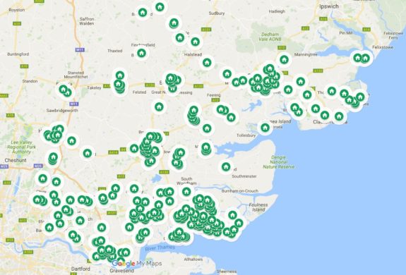 M6 callsigns in Essex (Dec 2016)