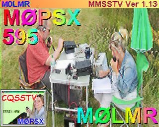2m Activity Day - March 2016 - SSTV Image