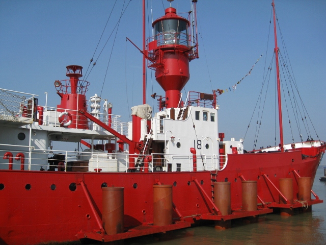 LV18 Light Vessel at Harwich