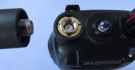 Baofeng UV-B6 SMA Antenna Connector