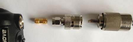 Baofeng UV-B6 Antenna Connectors - Pic 01