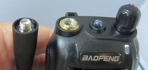 Baofeng UV-B6 Antenna Connector