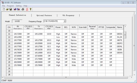 Programmateur Radio Via Appli Pour Baofeng UV-5R - Remplace Câble PC, Importe Répéteurs Locaux, Sans Pilote