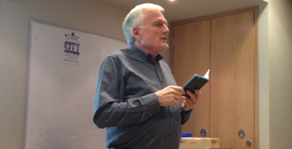 John G1UZD opening the 2014 CARS AGM
