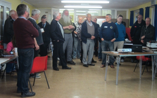 Some of the attendees for the CARS Skills Evening in April 2014