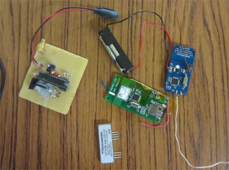 High Altitude Balloon payload, from Chris M6EDF