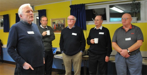 CARS Chairman John G1UZD opening proceedings