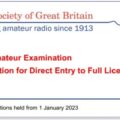 RSGB launches “Direct-to-Full” Exam