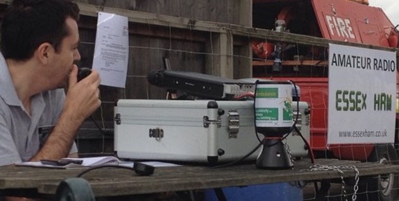 Charlie M0PZT starting off GB2EAA on 40m