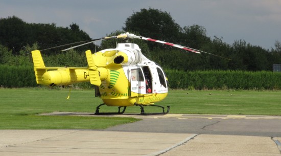 Essex Air Ambulance at Earls Colne Airfield