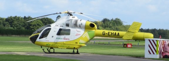 Essex Air Ambulance at Earl's Colne Airfield