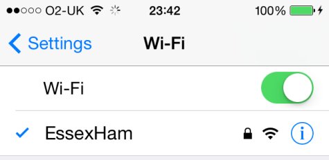 The Essex Ham Wi-fi Hotspot