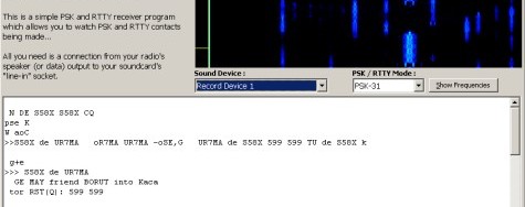 EssexPSK - The Essex Ham PSK Decoder by M0PZT