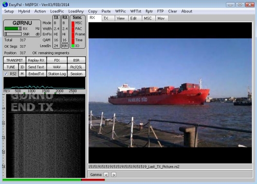 Easypal image reviewed on 2m from G0RNU