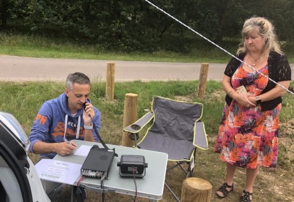 Andrew M0ONH on-air from Galleywood Common July 2019