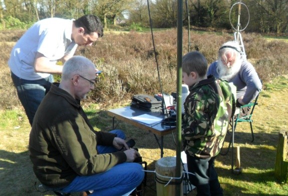 Galleywood Common in action in March 2015 (Photo: Brian M6UHN)