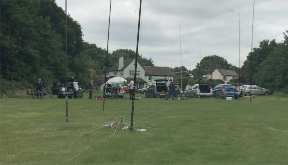 Antenna farm at Galleywood Common 19 June 2016