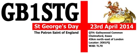 St. George’s Day Activation – 23 April 2014