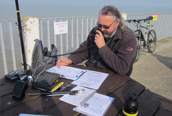 Chris G0IPU, active on 40m with GB5OR