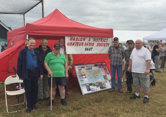 Harlow & District Amateur Radio Society at the Matching Green Classic Car Show 2015