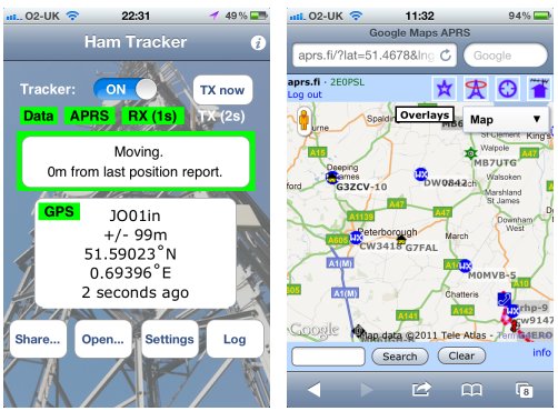 Ham Tracker iPhone App Ham Tracker iPhone App