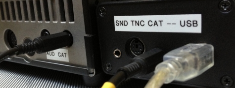 Connecting the Icom 718 via the CI-V CAT socket