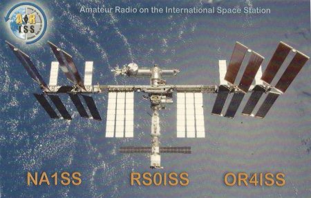The ISS QSL Card
