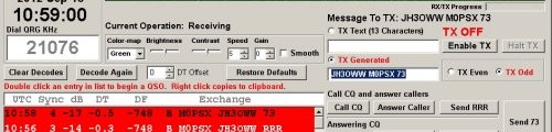JT65 QSO
