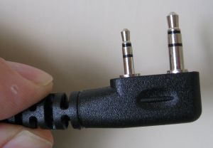Kenwood 2-PIN mic and earpiece connector Kenwood 2-PIN mic and earpiece connector