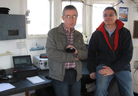 Operating from the LV18 Light Vessel in Harwich March 2012