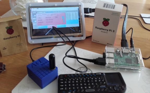 New for April - Steve M0SHQ's D-star Hotspot running on a Raspberry Pi3