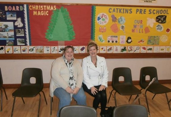 Jane M6OFM and Dorothy M0LMR at MARTS