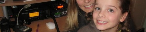 Local brownie Kathryn Sipple making radio contact