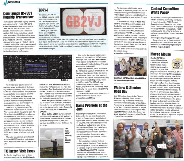 Extract from Practical Wireless Aug 2015