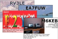 QSL Cards for M6 Foundation Licence Holders