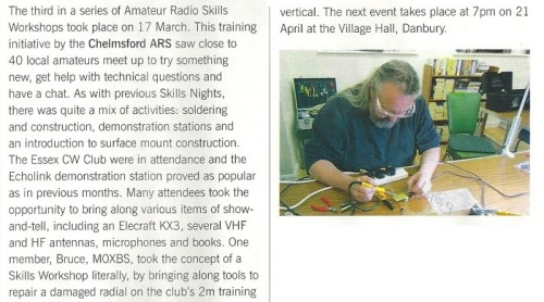 Danbury Skills Night April 2014 Details