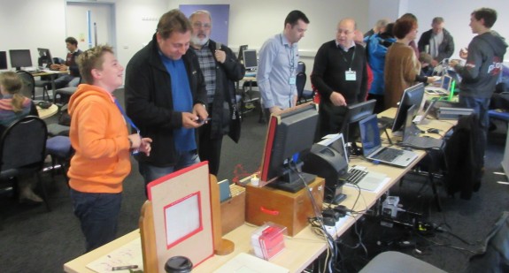 Showcasing amateur radio at the Southend Raspberry Jam