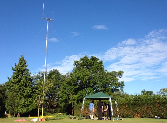RAYNET Control at Lake Meadows - June 2014