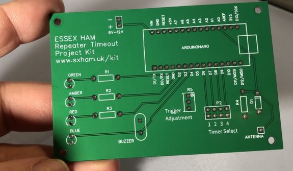 Repeater Timeout Kit - Essex Ham Printed Board