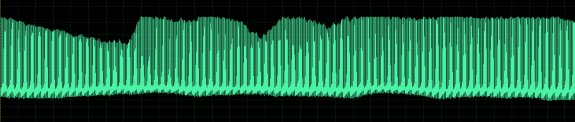Waveform of the noise on 40m 11-Jan-16