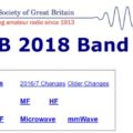 RSGB 2018 Band Plans Released
