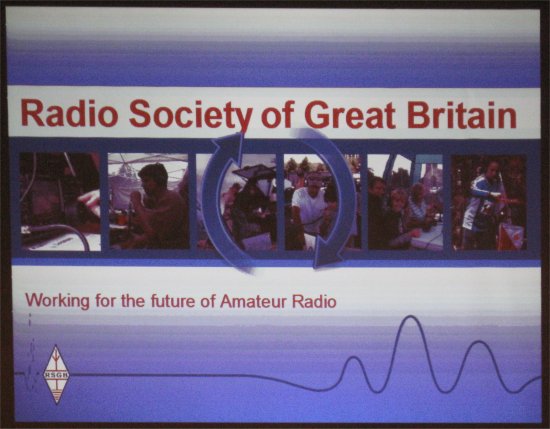 Bob Whelan's RSGB Presentation Bob Whelan's RSGB Presentation