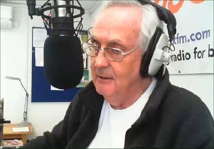 Scott Ross on the Phoenix FM webcam - Feb 2014