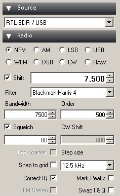 SDR# Realtek Settings