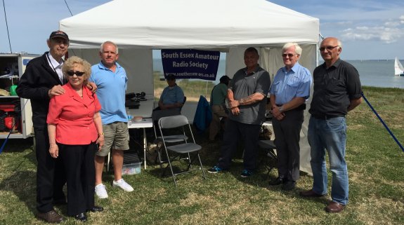 The team at SEARS at Canvey Yacht club 18 July 2015