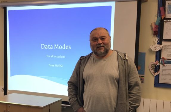 Dave M0TAZ - Talking Data Modes