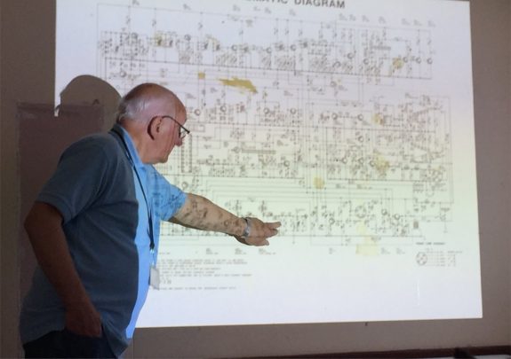 Dave G4UVJ, taking through some of the circuit mods he's made over the years