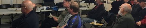 Carl G3PEM, talking awards at SEARS October 2015